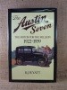 The Austin Seven - The Motor for the Millions Book - RJ Wyatt